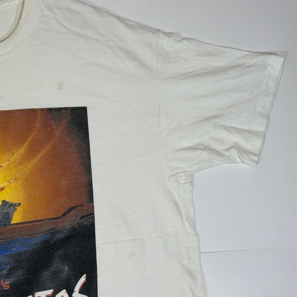 Vintage 90s Walt Disney Pocahontas Promo Single Stitch T-Shirt Size XL USA 1990s - Picture 9 of 16